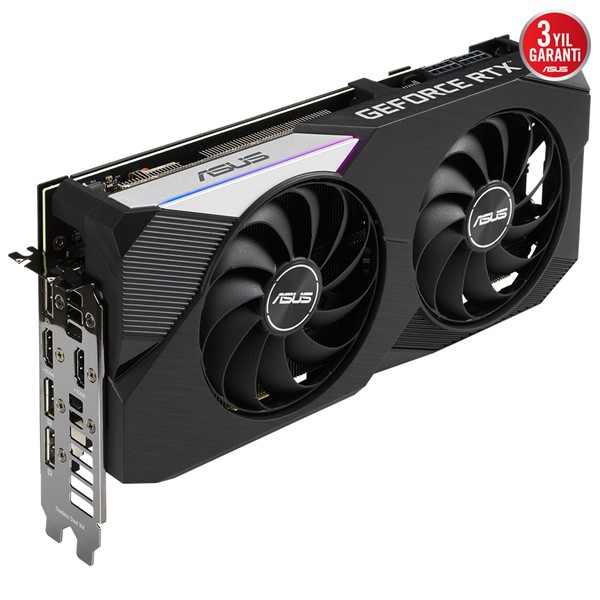 resimler/genel/ASUS RTX3070 8GB DUAL RTX3070-O8G-V2 GDDR6 256bit HDMI DP PCIe 16X v4.0