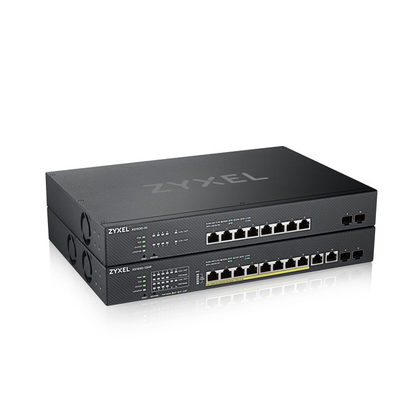 resimler/genel/Zyxel Nebula Xs1930-12Hp 8 Port Multı-Gıgabıt Smart Managed Hybrıd Upoe Swıtch (375 Watt)