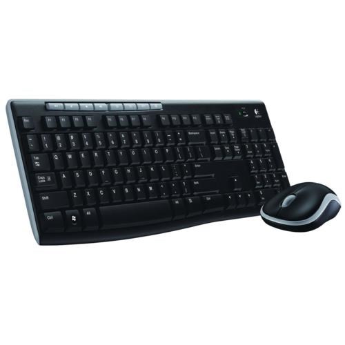 resimler/genel/LOGITECH MK270 Kablosuz Q Trk Siyah Multimedya Klavye - Mouse Set 920-004525