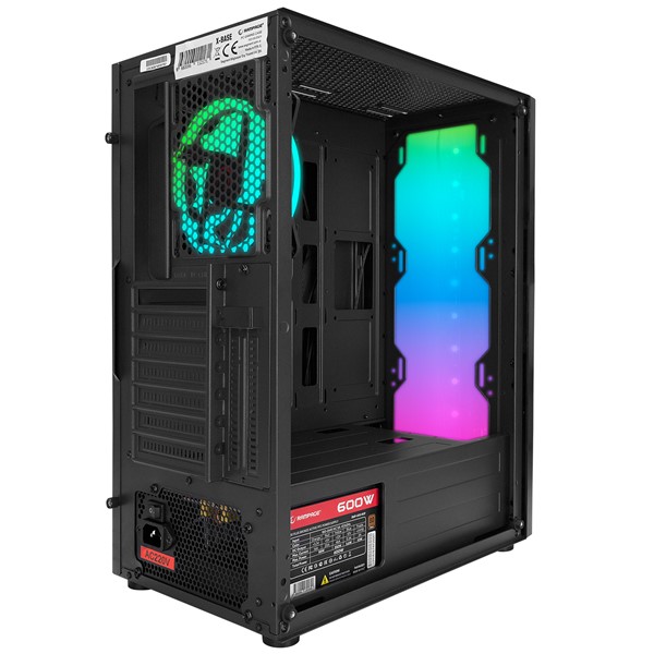 resimler/genel/RAMPAGE 600W 80+ X-BASE Gaming Mid-Tower PC Kasası	