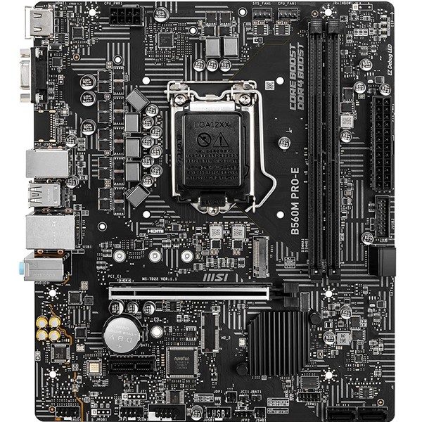 resimler/genel/MSI B560M PRO-E DDR4 M2 PCIe NVME HDMI PCIe 16X v4.0 1200p v2 mATX