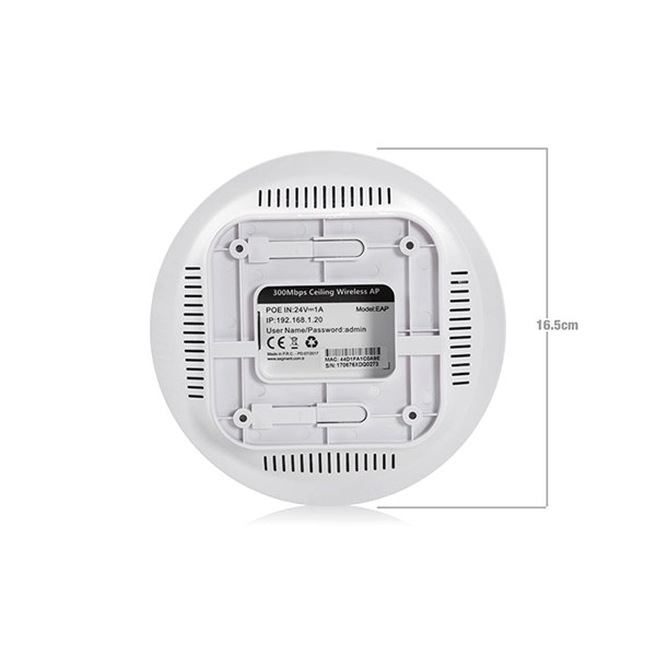 resimler/genel/Everest EWIFI EAP N300 2.4GhzTavan Kablosuz Router Acces Point