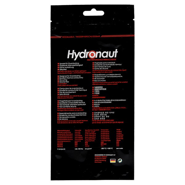 resimler/genel/Thermal Grizzly Hydronaut TG-H-030-R 11.8W 7.8gr Üstün Performanslı Termal Macun