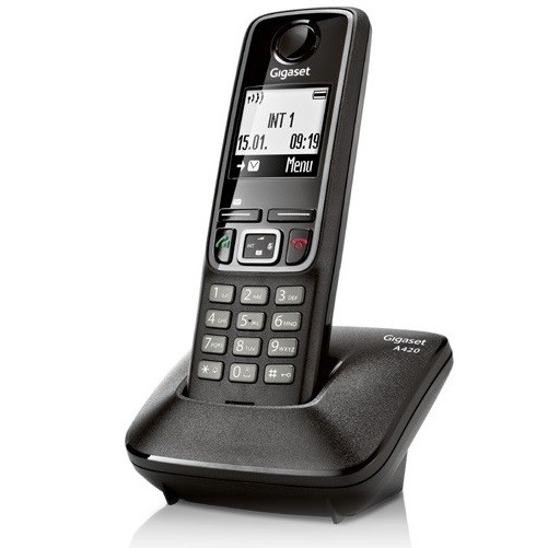 resimler/genel/GIGASET A420 Kablosuz LCD Ekranlı Telefon Siyah