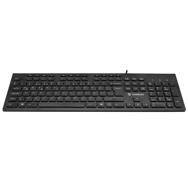 resimler/genel/EVEREST DLK-180 USB Q Trk Siyah Multimedya Klavye