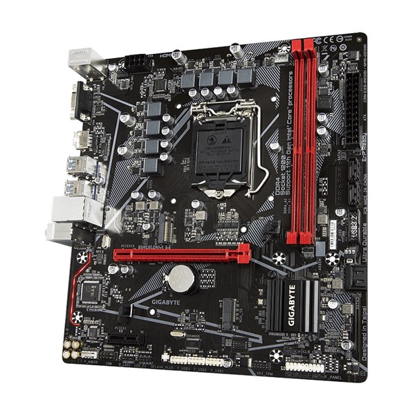 resimler/genel/GIGABYTE B560M-H DDR4 M2 PCIe NVME HDMI PCIe 16X v4.0 1200p v2 mATX