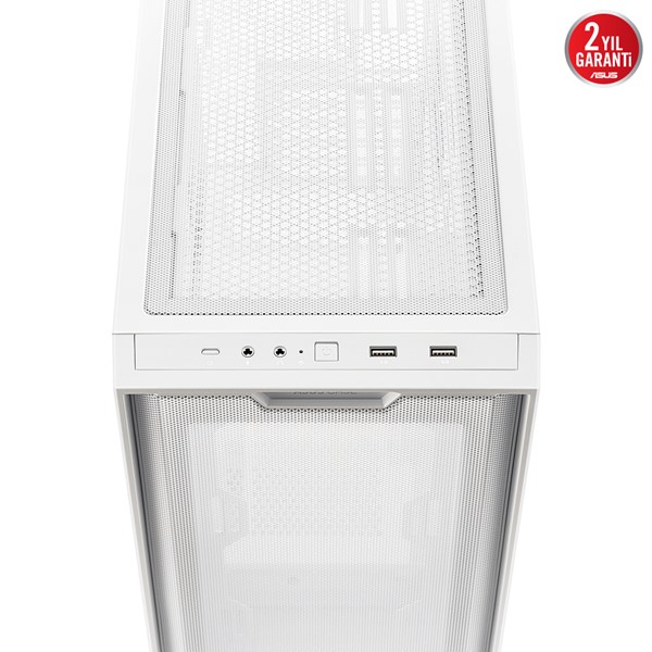 resimler/genel/ASUS A21 GAMING MID-TOWER PC KASASI (360MM SIVI SOĞUTUCU DESTEĞİ) BEYAZ