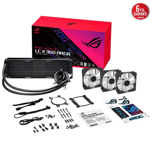 resimler/genel/ASUS 360MM ROG STRIX LC II 360 ARGB SIVI SOĞUTMALI AM5-1700P İŞLEMCİ FANI