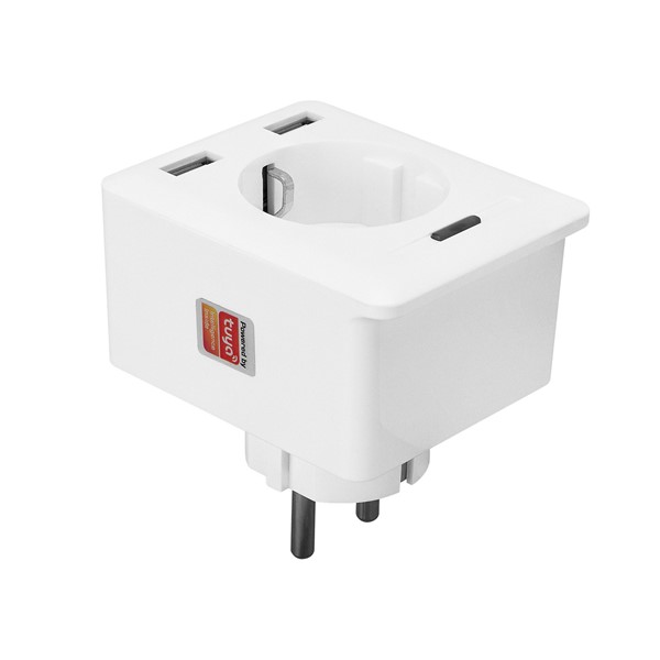 resimler/genel/S-Link Swapp SL-04 10A Akım Korumalı Akıllı Priz 2 USB 2.4 Ghz Wifi TUYA Destekli