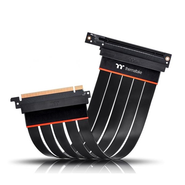 resimler/genel/THERMALTAKE AC-060-CO1OTN-C2 PCI-e X16 Riser Cable 200mm 90° Adaptörlü