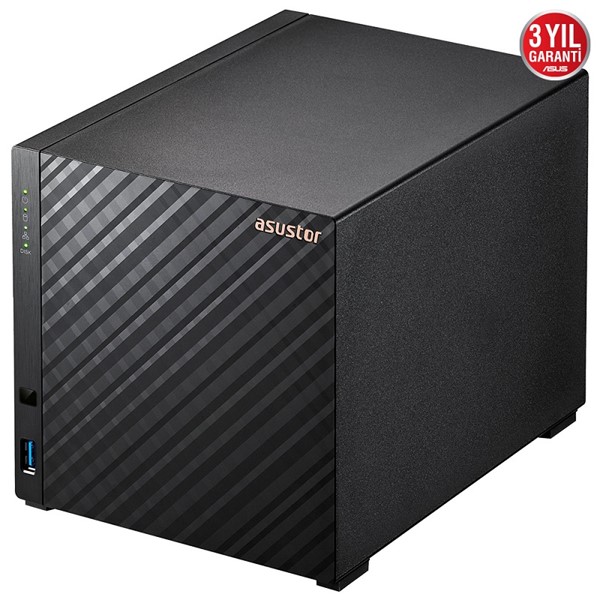resimler/genel/ASUSTOR AS1104T REALTEK QC 1 GB RAM- 4-diskli Nas Server (Disksiz)