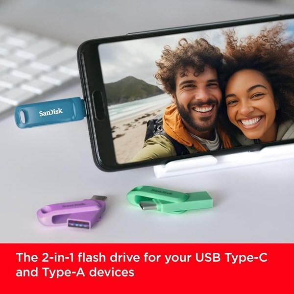 resimler/genel/SANDISK 256GB ULTRA DUAL DRIVE GO SDDDC3-256G-G46L TYPEC USB BELLEK LAVENDER