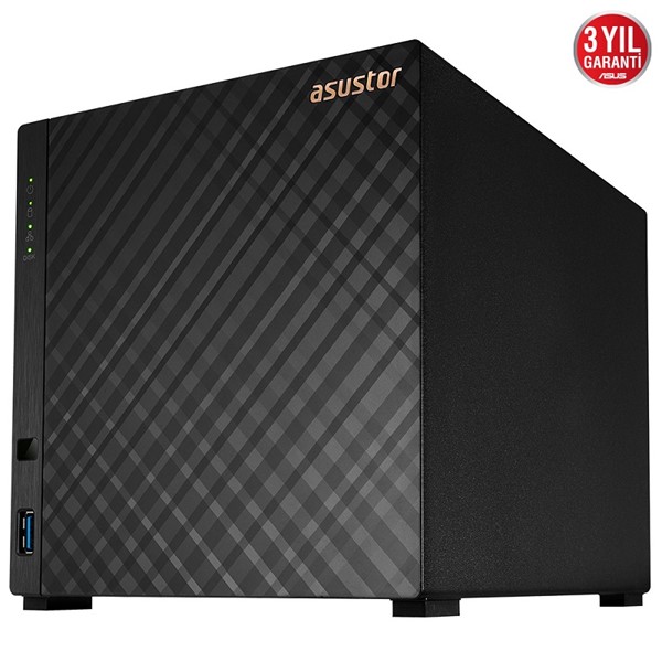 resimler/genel/ASUSTOR AS1104T REALTEK QC 1 GB RAM- 4-diskli Nas Server (Disksiz)