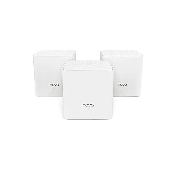 resimler/genel/TENDA NOVA MW3-3 AC1200 Dual Band Mesafe Genişletici EV Ofis Tipi Mesh Router 3-lü paket