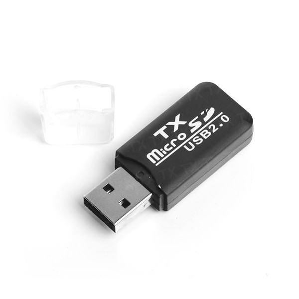 resimler/genel/TX TXACUCR204 USB 2.0 Siyah Harici Kart Okuyucu