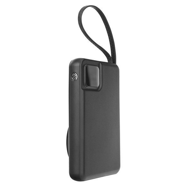 NCT PLUS OMI Series P10 10000mAh PD20W + QC3.0 18W 15W Magsafe + Watch Siyah LCD Taşınabilir Pil Şarj Cihazı Powerbank