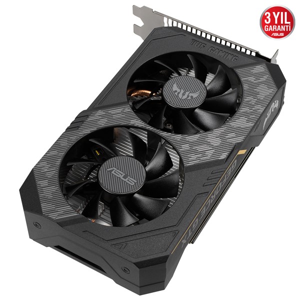 resimler/genel/ASUS GTX1650 4GB TUF GTX1650-4GD6-P-GAMING GDDR6 128bit HDMI DVI DP PCIe 16X v3.0