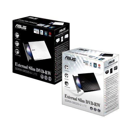 resimler/genel/ASUS 8x SDRW-08D2S-U USB 2.0 Slim Harici DVD Yazıcı Siyah