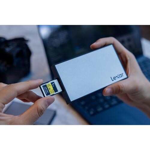 resimler/genel/LEXAR PROFESSIONAL WORKFLOW LPWF730N-5ANGL CFexpress TYPE-A HARİCİ KART OKUYUCU