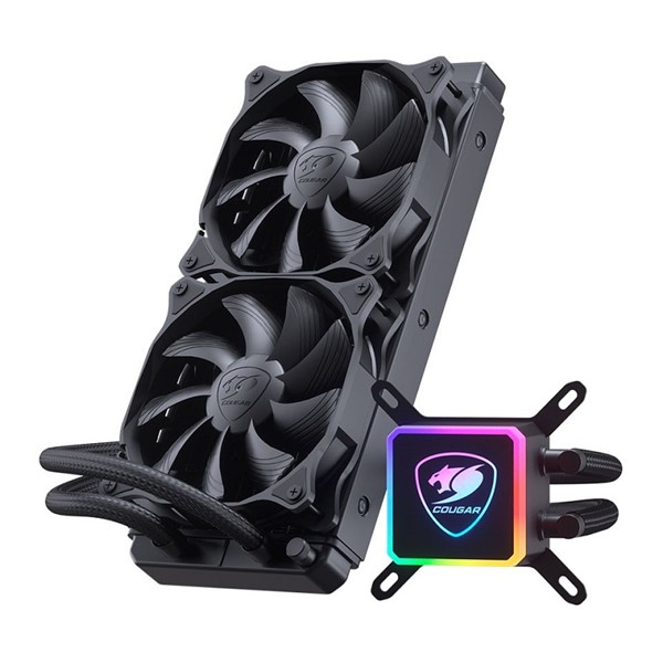resimler/genel/COUGAR 360mm AQUA 360 RGB CGR-AQUA-360 ARGB Sıvı Soğutmalı İşlemci Fanı TR4 Uyumlu