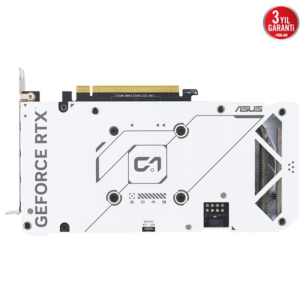 resimler/genel/ASUS RTX4060 8GB DUAL RTX4060-O8G-WHITE GDDR6 128bit HDMI DP PCIe 16X v4.0