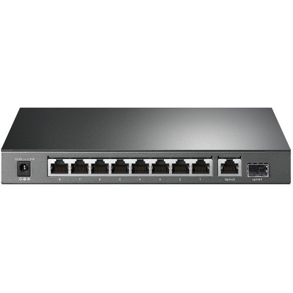 resimler/genel/TP-LINK 10-PORT 63W 8-PORT POE TL-SG1210P GIGABIT 1X-SFP YÖNETİLEMEZ SWITCH