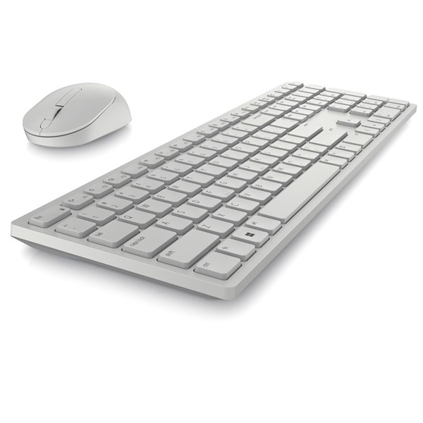 DELL Q TR 580-AKGH Kablosuz Klavye - Mouse Set KM5221W Beyaz