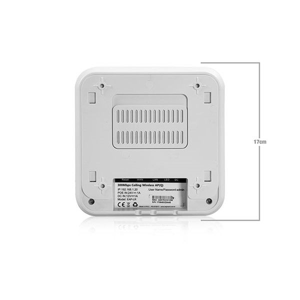 resimler/genel/Everest EWİFİ EAP-LR N300 2.4Ghz Tavan Tipi  Kablosuz Router Acces Point