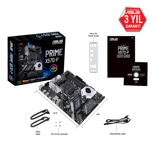 resimler/genel/ASUS PRIME X570-P DDR4 HDMI DP PCIe 16X v4.0 AM4 ATX