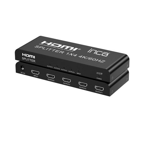 resimler/genel/INCA 1port IHSK-460 1port HDMI (giriş) 4port HDMI (çıkış) 4K-60Hz HDMI Splitter	