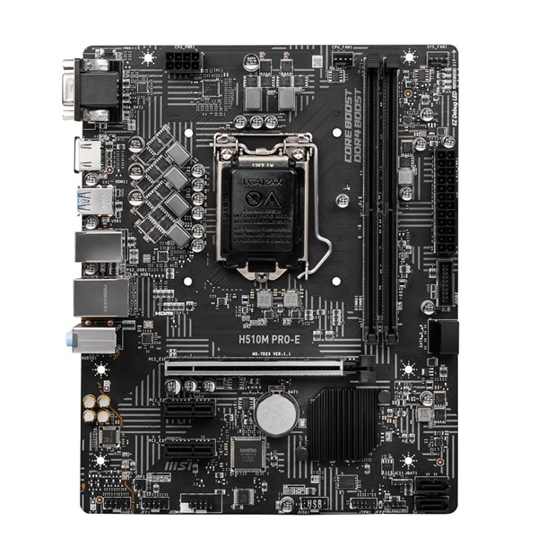 resimler/genel/MSI H510M PRO-E DDR4 HDMI PCIe 16X v4.0 1200p v2 mATX