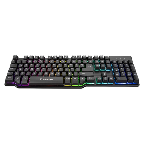 resimler/genel/RAMPAGE KB-R88 GAMEZONE USB Q Trk RGB Led Aydınlatmalı Mekanik Hisli Siyah Gaming Klavye Kutu Açık (Outlet)