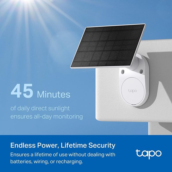 resimler/genel/TP-LINK 3MP TAPO C410 KIT Güneş Enerjili IP Güvenlik Kamerası Kiti