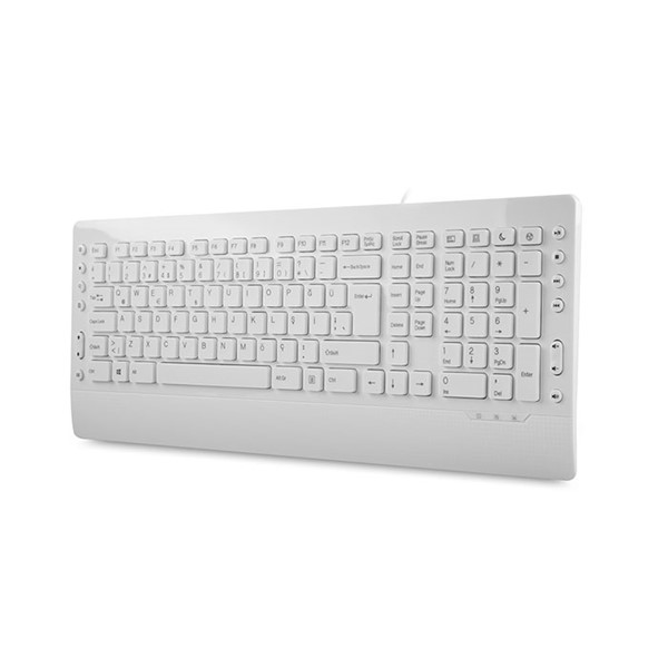 resimler/genel/Everest KM-3850 Beyaz Q Multimedia Klavye + Mouse Set