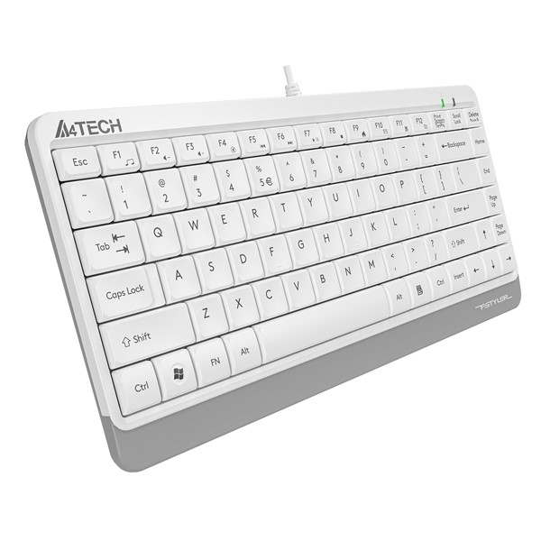 resimler/genel/A4 TECH FG1112 Kablosuz Q Trk Optic Mouse Beyaz Multimedya Klavye - Mouse Set Mini