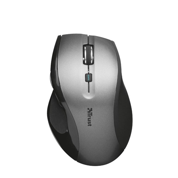 resimler/genel/Trust 17177 Usb 1600 Dpı Gri Siyah 6X Maxtrack Wireless Kablosuz Mouse