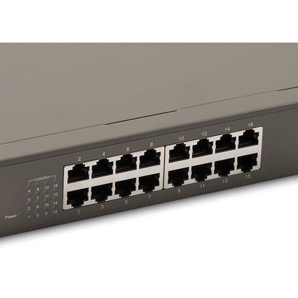 resimler/genel/Everest ESW-116P 16Port 10/100 Metal Kasa Switch 