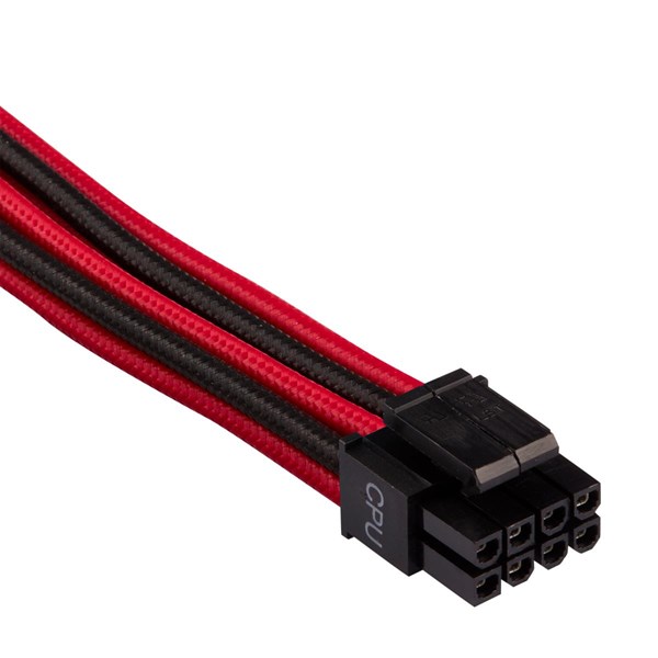 resimler/genel/CORSAIR CP-8920240 Premium Type 4 Gen 4 Örgülü EPS12V/ATX12V 4+4 Pin İşlemci Güç Kablosu Kırmızı-Siyah