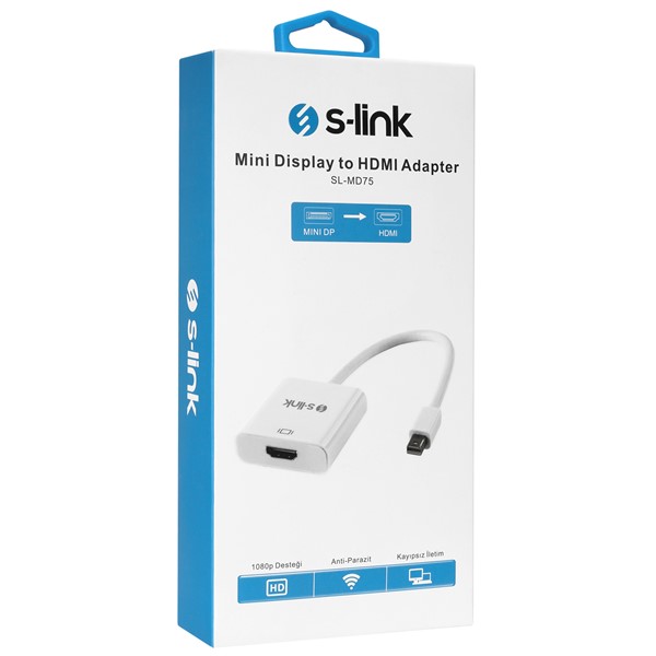 resimler/genel/S-link SL-MD75 Mini Display TO HDMI 15CM 15cm