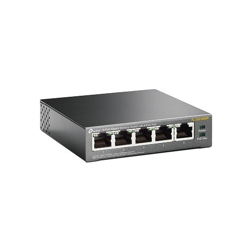 resimler/genel/TP-LINK 5port 63w 4port PoE TL-SG1005P GIGABIT Yönetilemez Switch