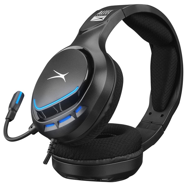 resimler/genel/Altec Lansing ALGH9603 Siyah PS4/XBOX/Mobil Uyumlu USB 3.5mm Mavi Ledli Gaming Mikrofonlu Kulaklık