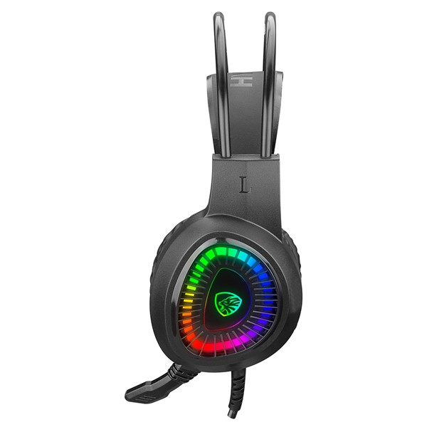 resimler/genel/Hytech HY-G3 EAGLE Siyah 7.1 Usb Surround RGB Ledli Gaming Oyuncu Mikrofonlu Kulaklık