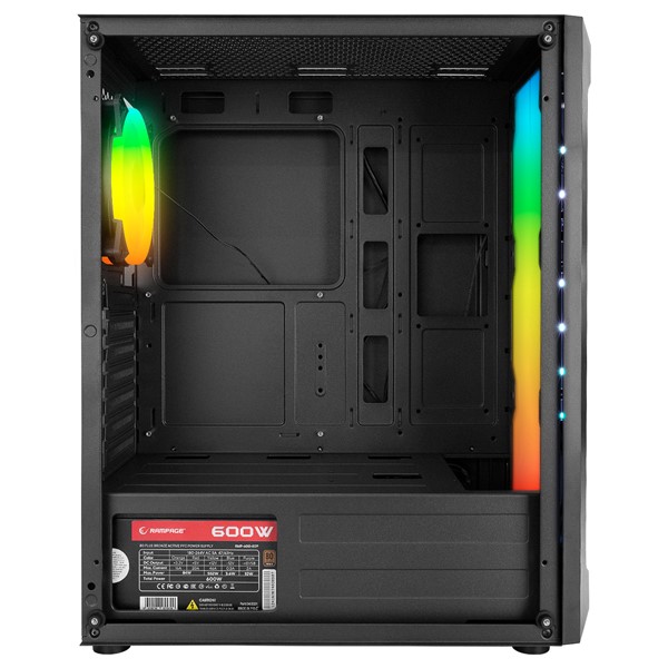 resimler/genel/RAMPAGE 600W 80+ X-BASE Gaming Mid-Tower PC Kasası	