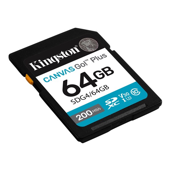 resimler/genel/KINGSTON 64GB CANVAS GO+ SDG4/64GB SDHC HAFIZA KARTI