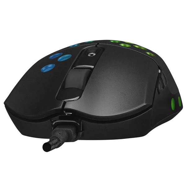 resimler/genel/Rampage SMX-R66 ROCKET Ultra Hafif Siyah RGB Ledli 12000dpi Gaming Oyuncu Mouse