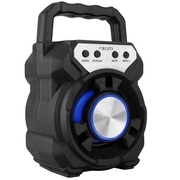 resimler/genel/Mikado MD-BT65S 5W 800mAh 3.7V Siyah USB/TF Cart / Bluetooth Taşınabilir Speaker Hoparlör