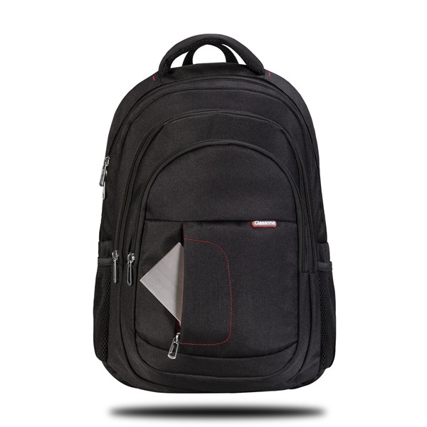 resimler/genel/Classone 15.6'' Milano Serisi BP-L100 Macbook Air Siyah Ultrabook Sırt Çantası