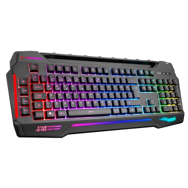 resimler/genel/Rampage KB-R63 STAGE Siyah 4 Makro Fonksiyon Sese Duyarlı Işıklı Rainbow Q USB  Ses Mik Çıkışlı Oyuncu Klavyesi