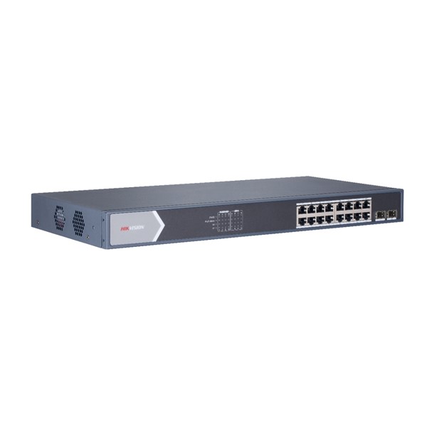 resimler/genel/HIKVISION 16port 125w FULL PoE DS-3E0518P-E/M 10/100 Yönetilemez Gigabit Switch