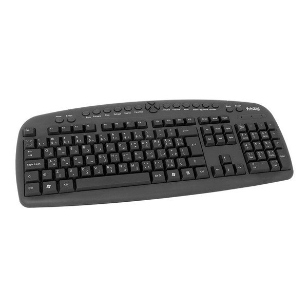 FRISBY USB Q Arapça Siyah Multimedya Klavye FK-134AU